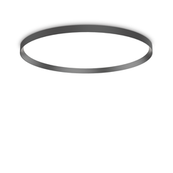 LED Плафон FLY PL D90 NERO 2700K 341217 Ideal Lux  IP40 | Osvetlenieto.bg