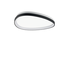 LED Плафон GEMINI PL D061 ON-OFF NERO 4000K 372075 Ideal Lux | Osvetlenieto.bg