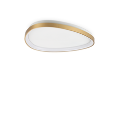 LED Плафон GEMINI PL D061 ON-OFF OTTONE 2700K 341484 Ideal Lux | Osvetlenieto.bg