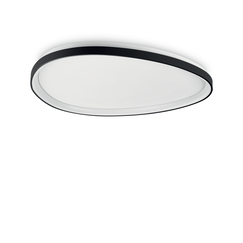 LED Плафон GEMINI PL D081 ON-OFF NERO 4000K 372105 Ideal Lux | Osvetlenieto.bg