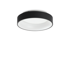 LED Плафон ZIGGY PL D045 NERO 307206 Ideal Lux | Osvetlenieto.bg