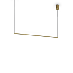 LED Полилей ESSENCE SP SQUARE OTTONE 3000K 371856 Ideal Lux | Osvetlenieto.bg