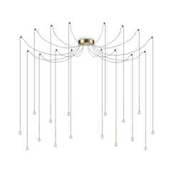 LED Полилей LUCCIOLA SP16 OTTONE 284019 Ideal Lux | Osvetlenieto.bg