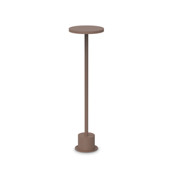 LED Външна стояща лампа TOFFEE PT D160 H050 COFFEE 347844 Ideal Lux  IP65 | Osvetlenieto.bg