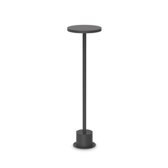 LED Външна стояща лампа TOFFEE PT D160 H050 NERO 347851 Ideal Lux  IP65 | Osvetlenieto.bg