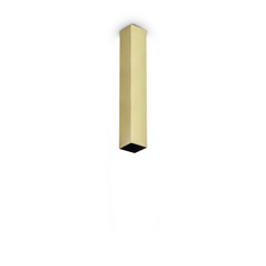 Луна за открит монтаж LOOK PL1 SQUARE D60 H400 OTTONE 371511 Ideal Lux 1xGU10 | Osvetlenieto.bg