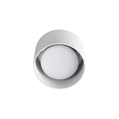 Луна за открит монтаж SPIKE PL1 ROUND BIANCO 277417 Ideal Lux 1xGX53 | Osvetlenieto.bg
