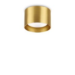 Луна за открит монтаж SPIKE PL1 ROUND OTTONE 285238 Ideal Lux 1xGX53 | Osvetlenieto.bg