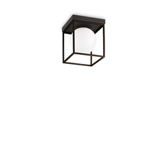 Плафон LINGOTTO PL1 NERO 327853 Ideal Lux 1xE14 | Osvetlenieto.bg