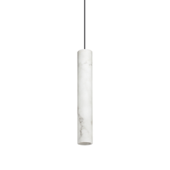 Полилей LOOK SP1 ROUND D60 H400 ALABASTRO 361192 Ideal Lux 1xGU10 | Osvetlenieto.bg