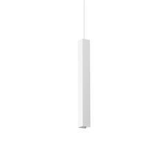 Полилей LOOK SP1 SQUARE D40 H400 BIANCO 366999 Ideal Lux 1xGU10 | Osvetlenieto.bg