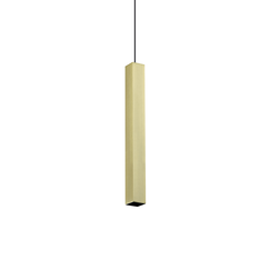 Полилей LOOK SP1 SQUARE D40 H400 OTTONE 366982 Ideal Lux 1xGU10 | Osvetlenieto.bg
