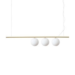 Полилей PERLINE SP3 OTTONE 282114 Ideal Lux 3xG9 | Osvetlenieto.bg