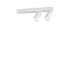 Спот PROFILO PL2 BIANCO 314716 Ideal Lux 2xGU10 | Osvetlenieto.bg