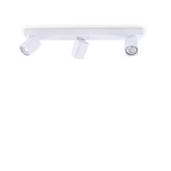 Спот RUDY PL3 SQUARE BIANCO 294810 Ideal Lux 3xGU10 | Osvetlenieto.bg