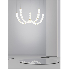 LED Полилей PERLA 9695203 NovaLuce 130W 3000K | Osvetlenieto.bg