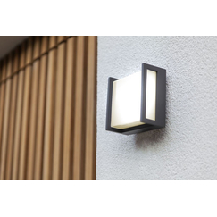 Фасаден аплик QUBO Lutec LED 7.8W IP54 5195401118 | Osvetlenieto.bg