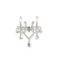 Аплик FLORIAN AP2 CROMO 035642 Ideal Lux 2xE14 | Osvetlenieto.bg