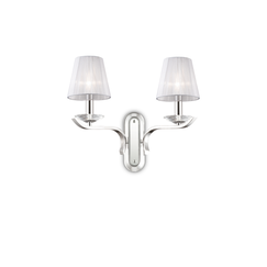 Аплик PEGASO AP2 BIANCO 059211 Ideal Lux 2xE14 | Osvetlenieto.bg