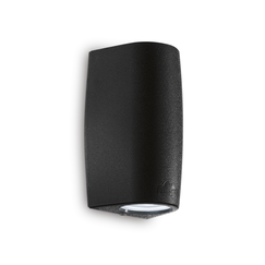 Фасаден аплик KEOPE AP2 NERO 147819 Ideal Lux 2xGU10 IP55 | Osvetlenieto.bg