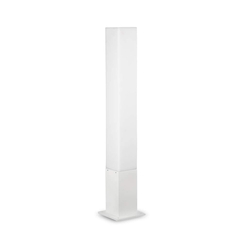 Градинска лампа EDO PT1 SQUARE BIANCO 142999 Ideal Lux 1xGX53 IP65 | Osvetlenieto.bg