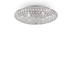 Плафон KING PL9 CROMO 073255 Ideal Lux 9xG9 | Osvetlenieto.bg