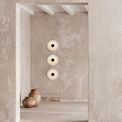 LED Аплик Zambelis 2551 WALL LED LIGHT 5W 3000K ALABASTER - BLACK MATT | Osvetlenieto.bg