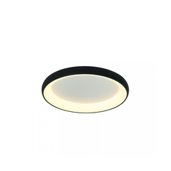 LED Плафон ZAMBELIS 2040 CEILING LIGHT ALUMINIUM & ACRYLIC  SANDY BLACK 30W 3000K | Osvetlenieto.bg