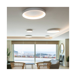 LED Плафон ZAMBELIS 2041 CEILING LIGHT 30W 3000K ALUMINIUM & ACRYLIC SANDY WHITE 30W 3000K | Osvetlenieto.bg