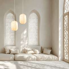 Полилей Zambelis 25170 PENDANT LIGHT 1xE27 MULBERRY SILK - METAL WHITE | Osvetlenieto.bg
