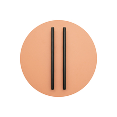 LED Аплик Zambelis 2574 WALL LED LIGHT 13W 3000K TRIAC BLACK MATT STICK - SANDY BRICK RED BASE | Osvetlenieto.bg