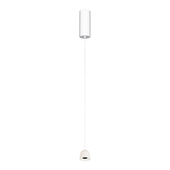 LED Полилей ZAMBELIS 25136 PENDANT LED LIGHT 7W 3000K SANDY WHITE ALUMINIUM | Osvetlenieto.bg