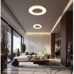 LED Плафон VALERIA 4336900 Viokef 36W 3000K | Osvetlenieto.bg