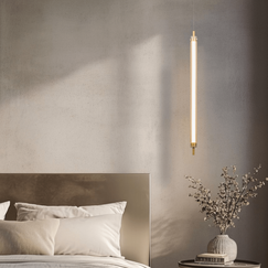 LED Полилей ZAMBELIS 25168 PENDANT LED LIGHT 20W 3000K BRUSHED GOLD | Osvetlenieto.bg