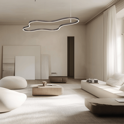 LED Полилей ZAMBELIS 25416 PENDANT LED LIGHT 95W 3000K TRIAC BRUSHED COFFEE | Osvetlenieto.bg