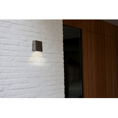Фасаден аплик GEMINI XF Lutec LED 9.5W IP54 5104004001 | Osvetlenieto.bg