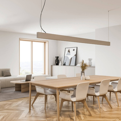 LED Полилей ZAMBELIS 22208 PENDANT LED LIGHT UP-DOWN 54W 3000K BROZE-GOLD | Osvetlenieto.bg