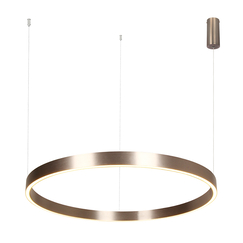 LED Полилей ZAMBELIS 25370 PENDANT LED LIGHT UP-DOWN 70W 3000K ELECTROPLATE BRUSHED COFFEE ALUMINIUM - ACRYLIC | Osvetlenieto.bg