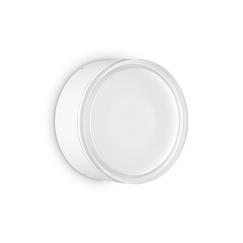 Фасаден плафон URANO PL1 BIG BIANCO 168050 Ideal Lux 1xGX53 IP44 | Osvetlenieto.bg