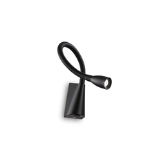 LED Аплик GOOSE AP NERO 142692 Ideal Lux | Osvetlenieto.bg