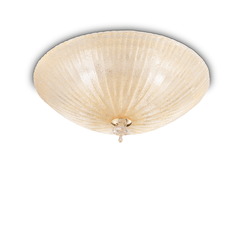 Плафон SHELL PL6 AMBRA 140193 Ideal Lux 6xE27 | Osvetlenieto.bg
