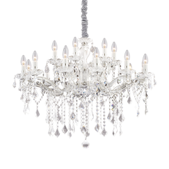 Полилей FLORIAN SP18 CROMO 075150 Ideal Lux 18xE14 | Osvetlenieto.bg