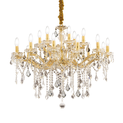 Полилей FLORIAN SP18 ORO 075181 Ideal Lux 18xE14 | Osvetlenieto.bg
