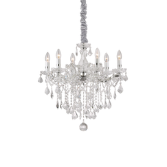 Полилей FLORIAN SP6 CROMO 035628 Ideal Lux 6xE14 | Osvetlenieto.bg