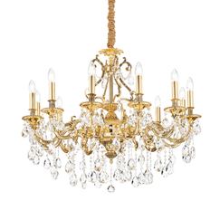 Полилей GIOCONDA SP12 ORO 164960 Ideal Lux 12xE14 | Osvetlenieto.bg