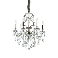 Полилей GIOCONDA SP6 ARGENTO 044927 Ideal Lux 6xE14 | Osvetlenieto.bg