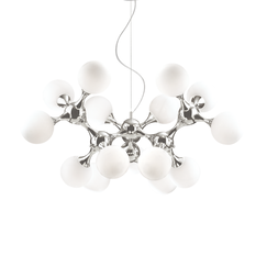 Полилей NODI SP15 BIANCO 082073 Ideal Lux 15xE14 | Osvetlenieto.bg