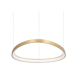 LED Полилей GEMINI SP D081 DALI/PUSH OTTONE 3000K 304731 Ideal Lux | Osvetlenieto.bg