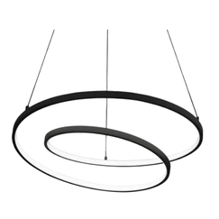 LED Полилей OZ SP D080 ON-OFF NERO 4000K 342443 Ideal Lux | Osvetlenieto.bg