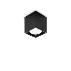 LED Луна за открит монтаж NITRO PL D04 SQUARE NERO 319803 Ideal Lux 5W 3000K | Osvetlenieto.bg